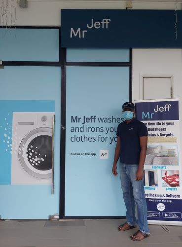 Mr Jeff laundry Pasir Panjang