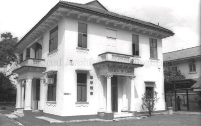 Rebuilding works at The Church of Christ Pasir Panjang