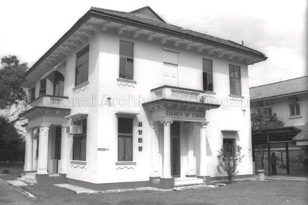 Rebuilding works at The Church of Christ Pasir Panjang